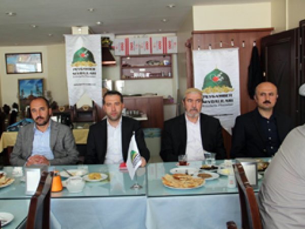 Van Peygamber Sevdalıları basınla buluştu