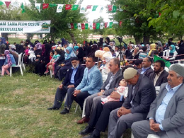 Elazığ Akçakiraz'da Kutlu Doğum etkinliği