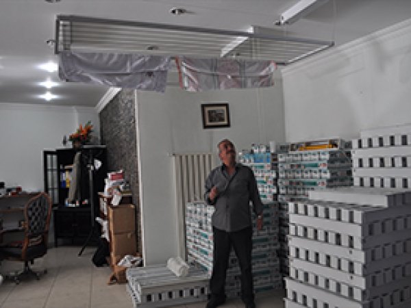 Kumandalı çamaşır kurutmalığı tasarlandı
