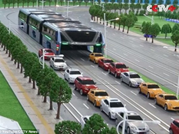 Trafiği etkilemeyen otobüs teknolojisi