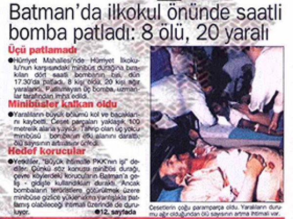 Batman'daki JİTEM katliamı unutulmuyor
