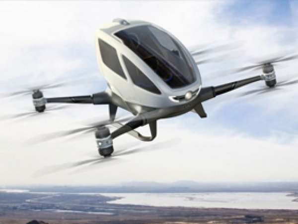 Yolcu taşıyabilen Drone geliştirildi