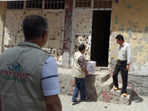 IHO EBRAR'dan Cizre halkına yardım