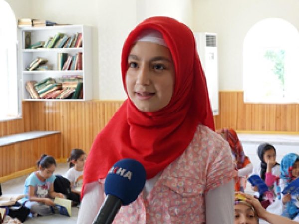 Kur'an-ı Kerim dersi almaktan mutluyuz