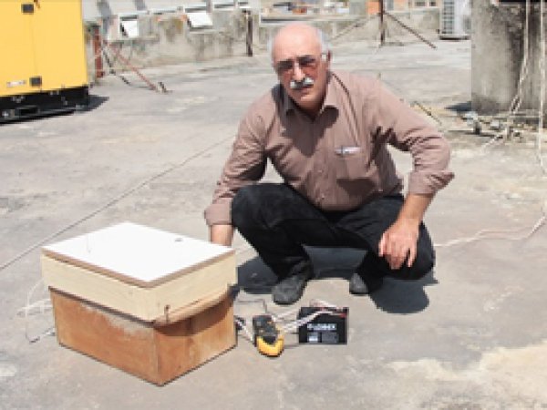 Hava sıcaklığını düşürecek cihaz geliştirdi