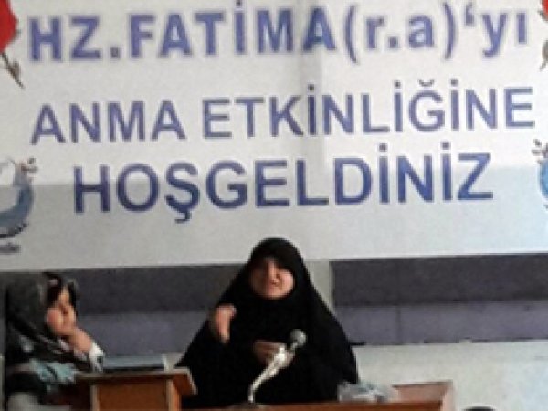 Hz. Fatıma Cizre'de anıldı