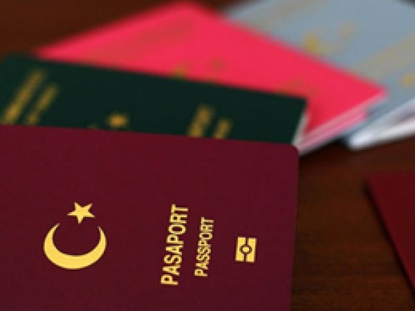 Gri ve yeşil pasaporta inceleme