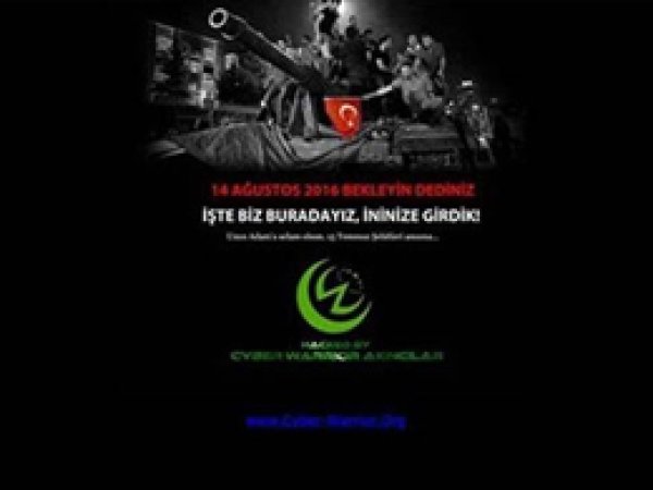 Fetullah Gülen'in web sitesi 'hack'lendi