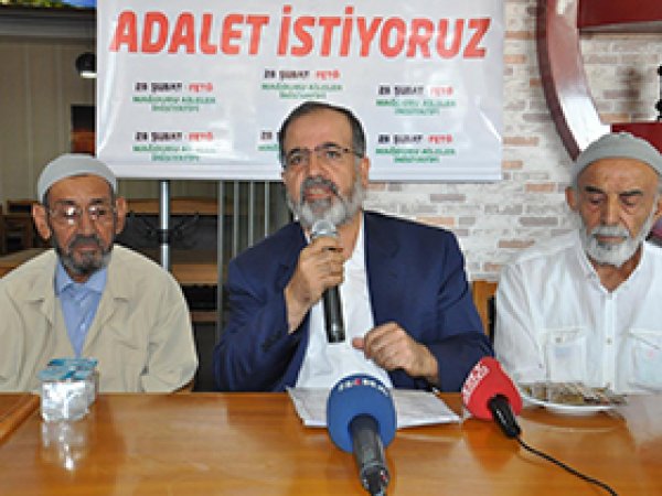 FETÖ Mağduru Ailelerden basın toplantısı