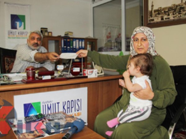 FETÖ mağduru ailelerden kurban bağışı