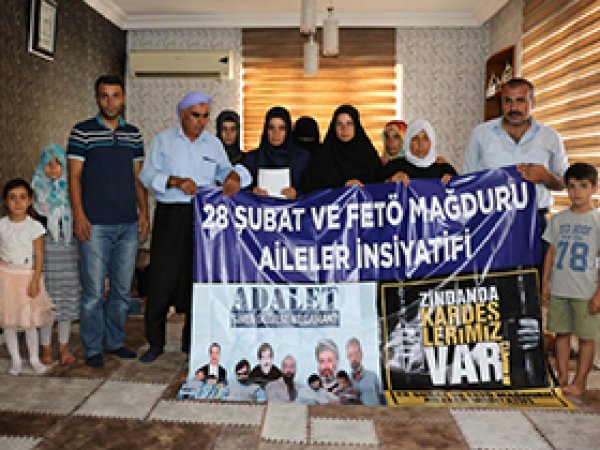 Urfa'da FETÖ Mağduru ailelerden açıklama