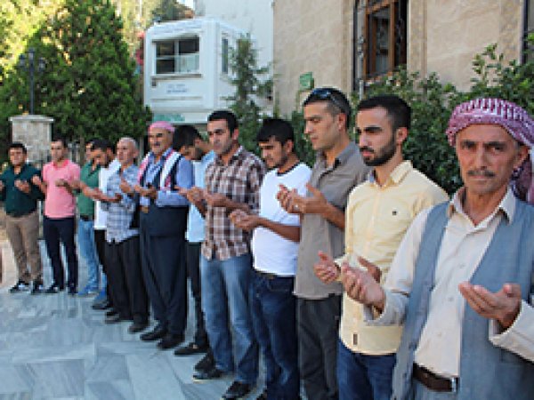 Siirt’te Mustazaflar'dan bayramlaşma merasimi