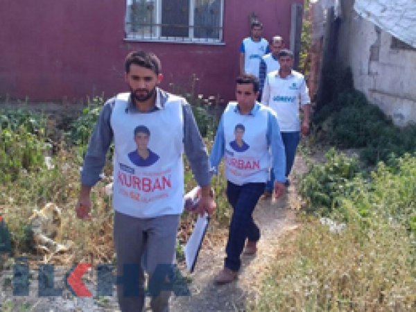 HÜDA PAR Ağrı’da halka kurban eti dağıttı