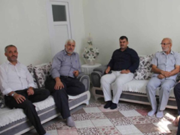 HÜDA PAR şehit ve Yusufî aileleri ile bayramlaştı