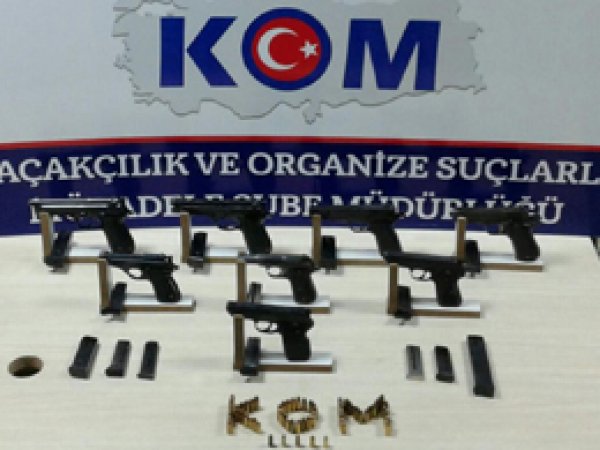 Diyarbakır’da silah kaçakçısına baskın