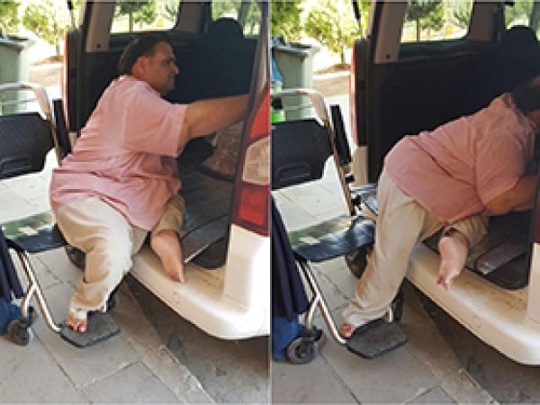 Engelli hastaya ambulans tahsis edilmedi