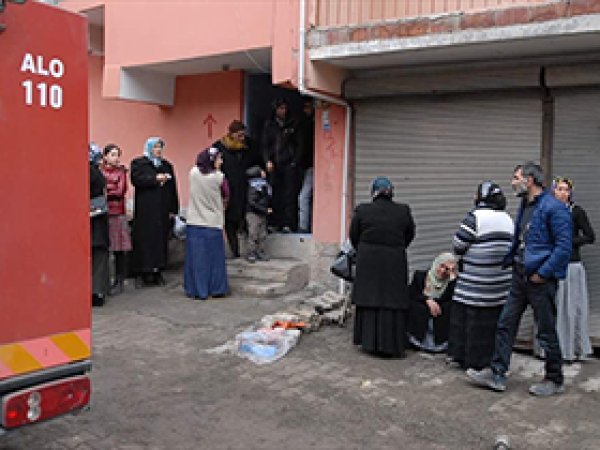 Diyarbakır'da yangın: 1 ölü 
