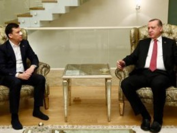 Erdoğan'dan Şahin'e geçmiş olsun ziyareti