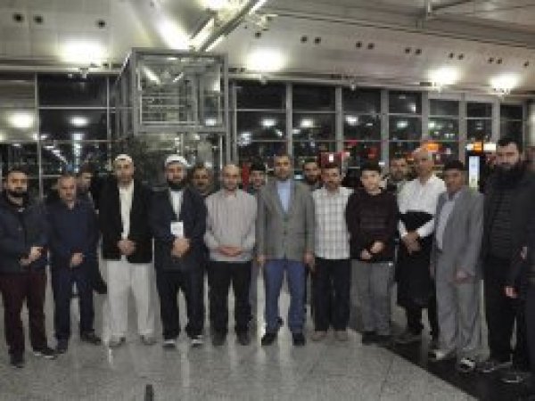 Peygamber Sevdalıları umreye uğurlandı