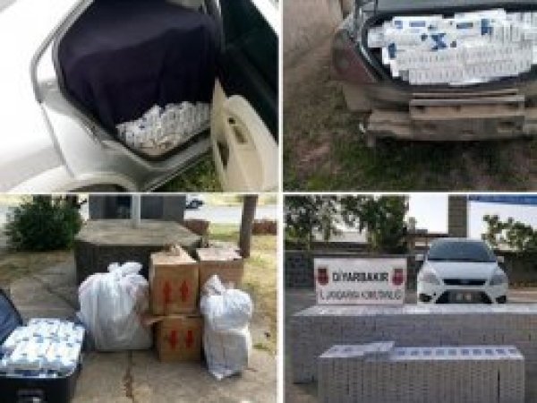 2016'da 6 milyon paket sigara yakalandı