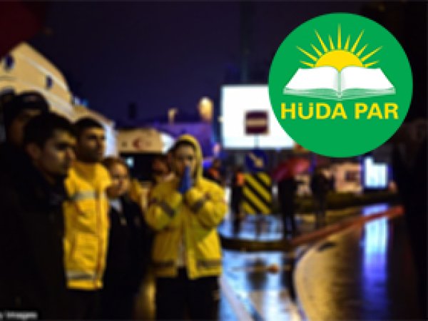 HÜDA PAR'dan 'Reina saldırısı' açıklaması