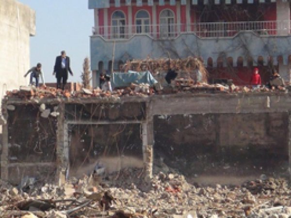 Nusaybin'deki tahribat gün yüzüne çıktı