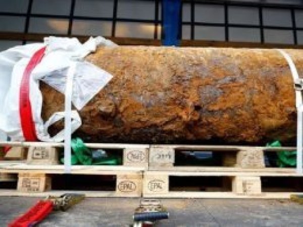Almanya'da 250 kilo bomba bulundu