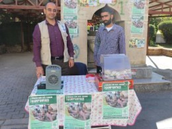 Bingöl'de Arakanlı Müslümanlar için yardım kampanyası