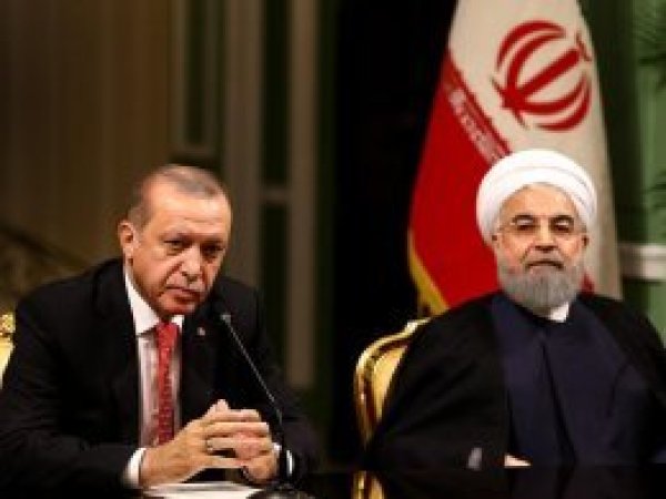 Erdoğan ve Ruhani'den basın açıklaması