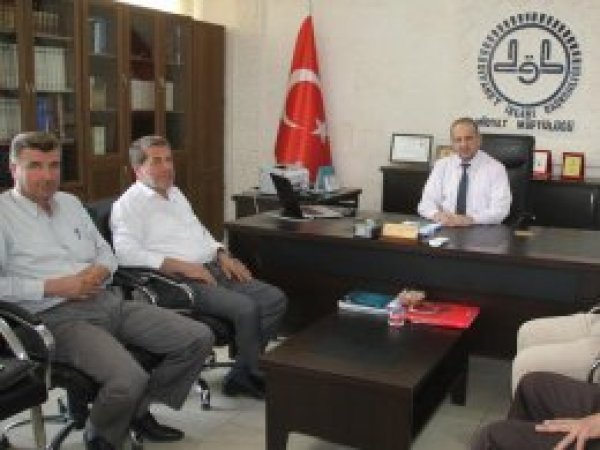 HÜDA PAR'dan Müftü Bilik'e ziyaret