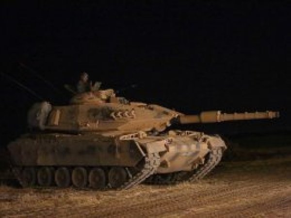 Habur bölgesinde gece tatbikatı
