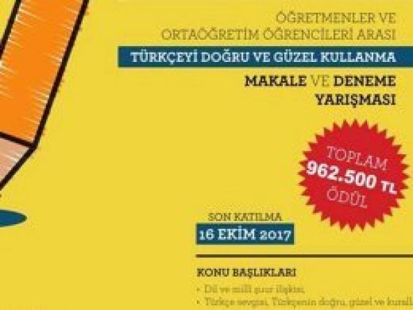 Türkçeyi doğru ve güzel kullanma yarışması