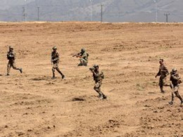 ​Habur'daki tatbikat sürüyor