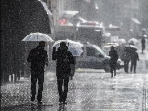 Meteorolojiden 5 il için sağanak uyarısı