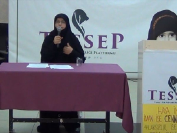 'Tesettür iffeti koruyan bir kalkandır'