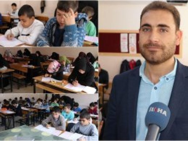 'Kur'an Pınarı Sınavı'na Gaziantep'te yoğun ilgi