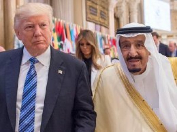 Kral Selman ve Trump görüştü