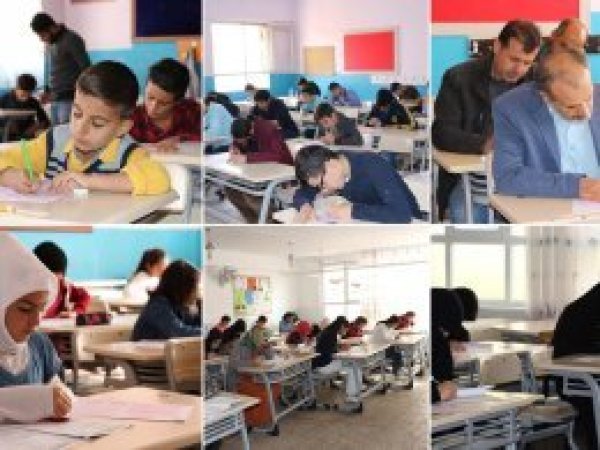 Mardin'deki 'Kur'an Pınarı Sınavı'na 7'den 70'e katılım