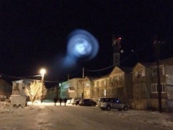 Sibirya'da korkutan ışık topu