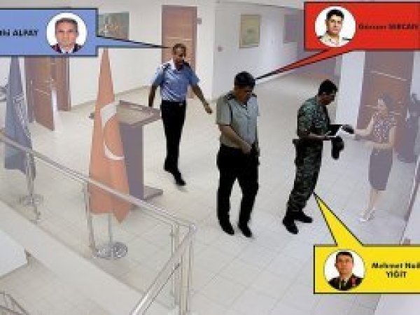 Harp Okulu'ndaki darbe toplantısının görüntüleri