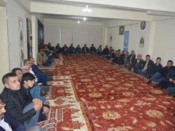 Siirt'te Sahabe ayı programı