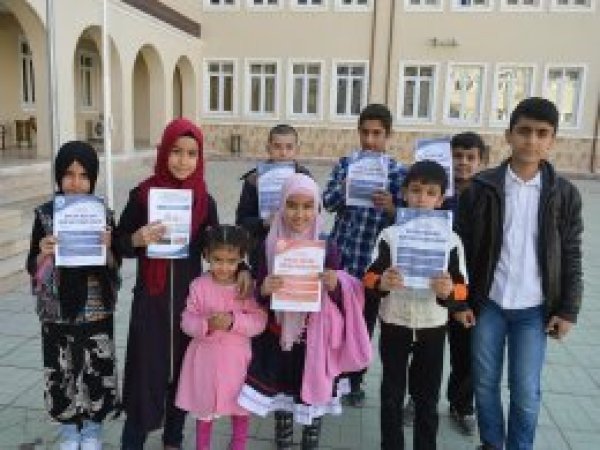 Siirt'te meal sınavına çocuklardan büyük ilgi