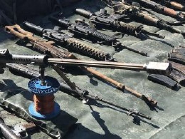 Şırnak'ta çok sayıda silah yakalandı