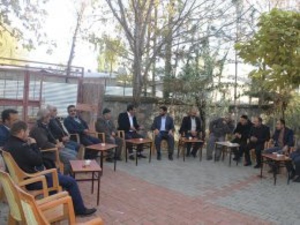 HÜDA PAR köylülerin sıkıntılarını dinledi