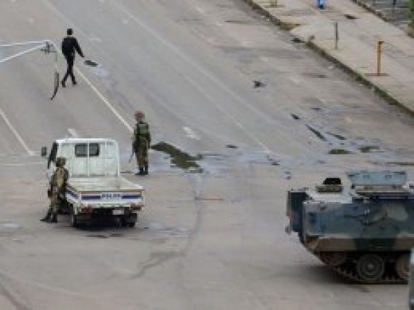 Zimbabve'de askeri müdahale