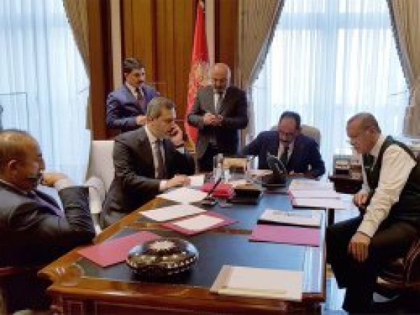Cumhurbaşkanı Erdoğan Trump ile görüştü