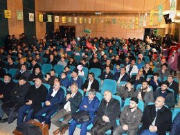Bitlis'in Tatvan ilçesinde Mevlid-i Nebi etkinliği