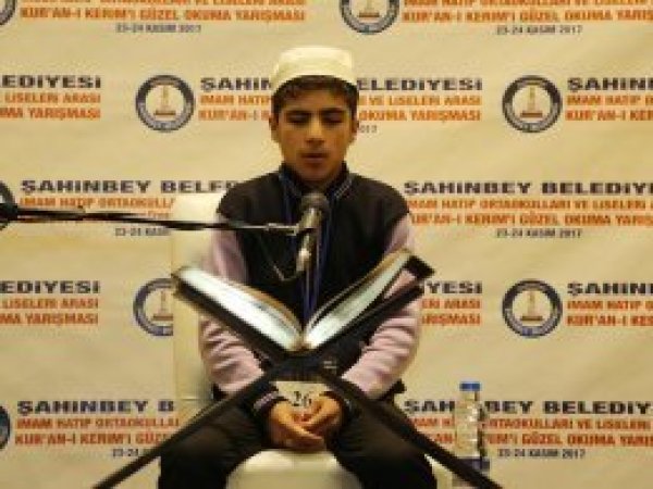 Gaziantep’te Kur’an-ı Kerim’i güzel okuma yarışması