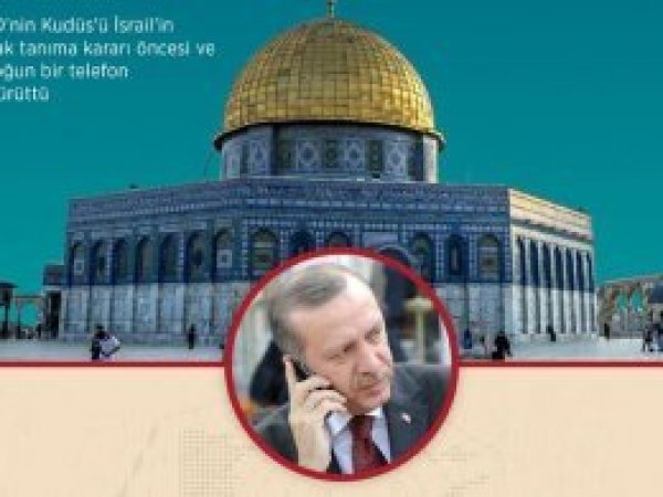 Erdoğan'dan yoğun Kudüs mesaisi 