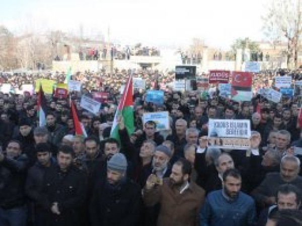 Muş Kudüs için tek yürek oldu